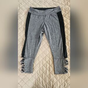 Gray leggings, brand is Take a Walk, size Large